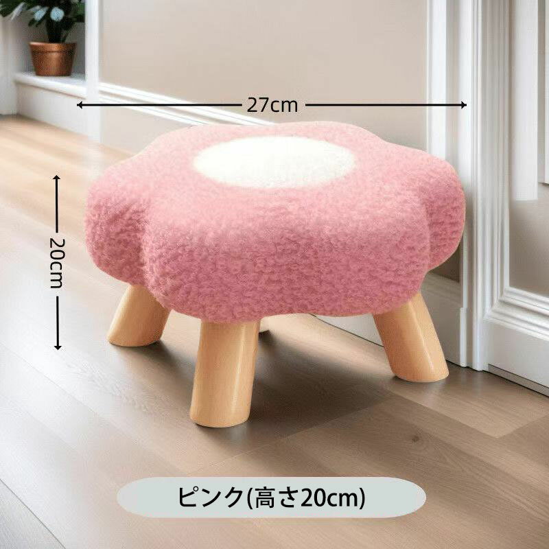 花の形 スツール 椅子 腰掛け 背もたれなし ...の紹介画像3