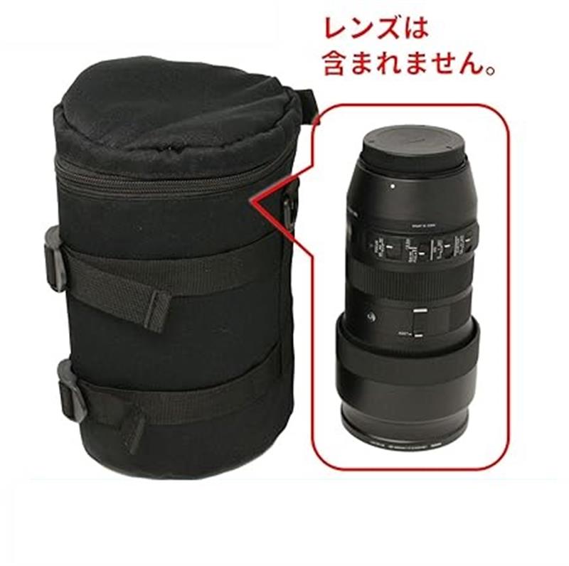 レンズケース 一眼フレカメラ レンズ収納バッグ 厚手 防水 クッション性 ジッパー...