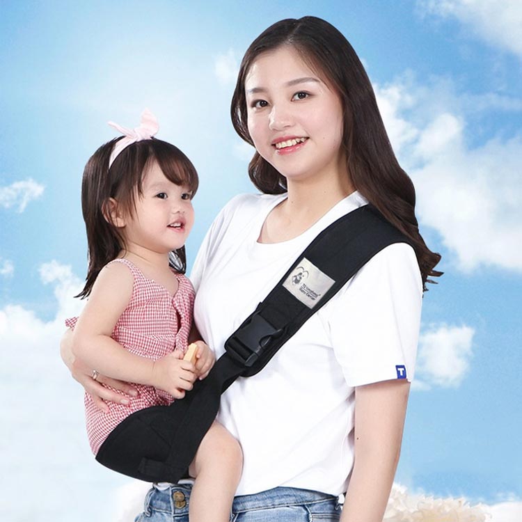 ルーツのコンパクト 抱っこひも ベビースリング 抱っこ紐 抱っこ おでかけ 妊婦 旅行 ヒップシート 抱っこ紐 片手抱っこ サイドヒップシート ラクだっこ スリング｜アングル2