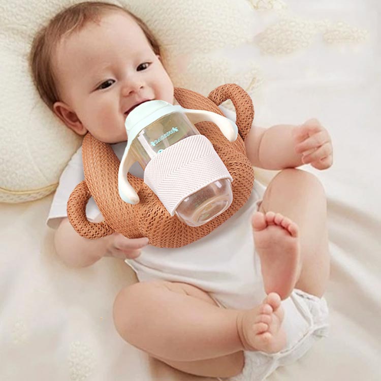 授乳クッション ミルククッション 乳児 哺乳瓶サポート サポートクッション ハンズ...
