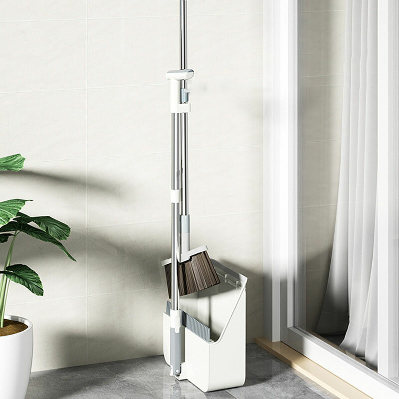 ほうき ちりとり セット 立て式 防臭 コンパクト収納 防風 塵取り 室内 室外 庭園 ベランダ 玄関 落ち..