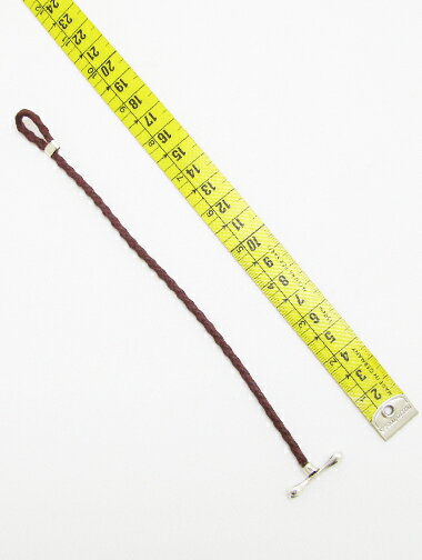 GILBERT GILBERT ジルベール ジルベール ブレスレット ボルドー×シルバー gil110106