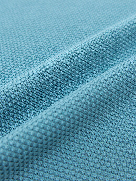 サマーニット/カーディガン/シルクコットン ADLFO Cashmere/アドルフォ adl440404−浅葱色