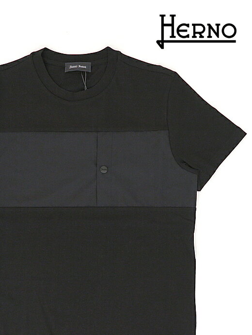 Laminar/Tシャツ【HERNO/ヘルノ】her440816minus;ブラック