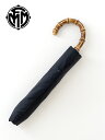 Maglia Francesco マリア・フランチェスコ ハンドメイド傘/折り畳み/バンブーハンドル maf461011－ブラック