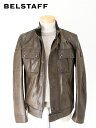 BELSTAFF/ベルスタッフ ライダースジャケット/Antique Leather Jacket bel461803－アンティークブラウン