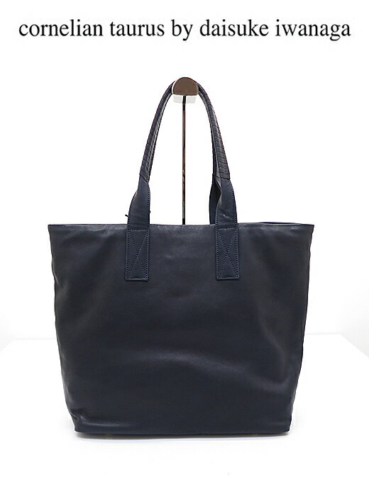 cornelian taurus by daisuke iwanaga コーネリアンタウラス バイ ダイスケイワナガ トートバッグ 2handle tote L 日本製 ネイビー cor481601