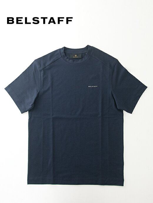 【SALE】【30%】 BELSTAFF ベルスタッフ Tシャツ 半袖カットソー ネイビー ALLOY T-SHIRT bel500806