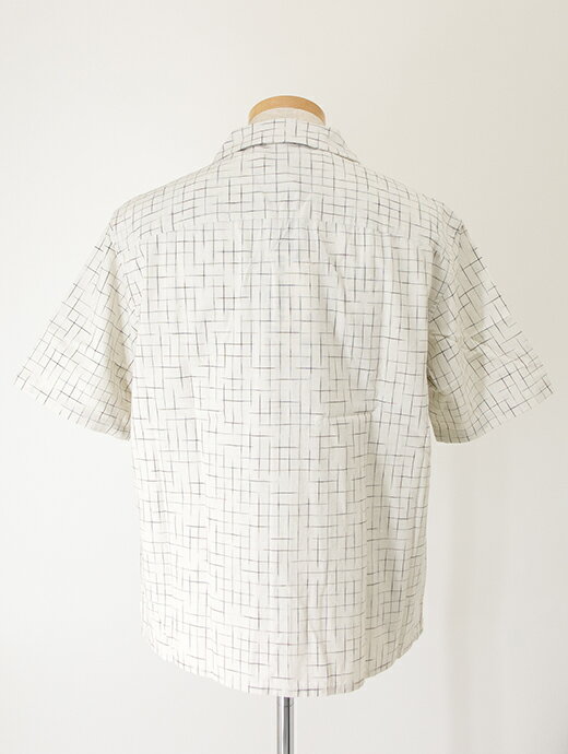 BELSTAFF ベルスタッフ 半袖シャツ ナチュラル オープンカラー ソフトコットン TIDE SHIRT bel500809