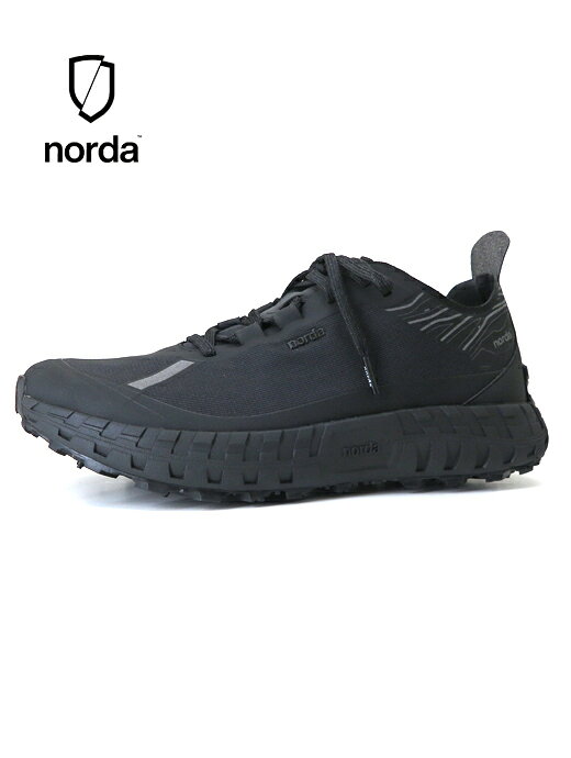 norda ノルダ スニーカー トレイルランニングシューズ ブラック 001AG+M STEALTH nod520402