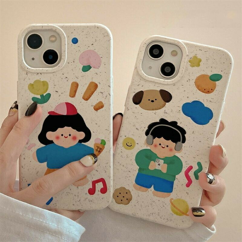 iPhone15ケース 可愛い ペア 2個セット カップル iPhone15proケース iPhone15promaxケース iPhone14ケース iPhone13ケース iPhoneケース アイフォンカバー アイフォンケース スマホケース 可愛い 携帯カバー 保護ケース 韓国風 おしゃれ プレゼント 3