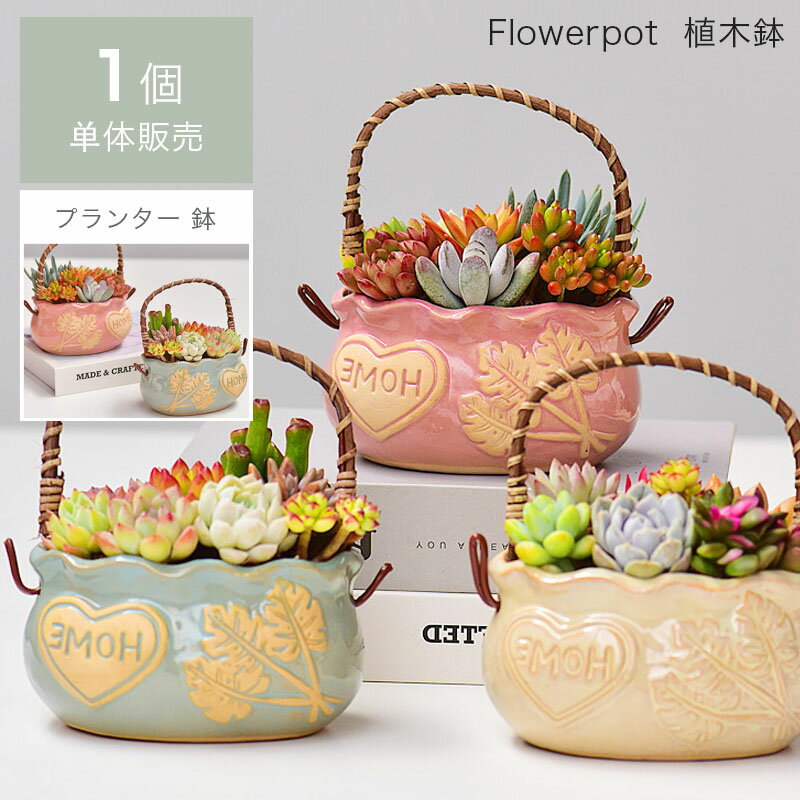 Rakuten - 植木鉢 母の日 ガーデニングオブジェ 鉢植え ガーデニングオブジェ 鉢植え 可愛い多肉植物用鉢 ガーデンデコレーション 室内植物用可愛い鉢 プレゼント用ユニークな植木鉢 送料無料
