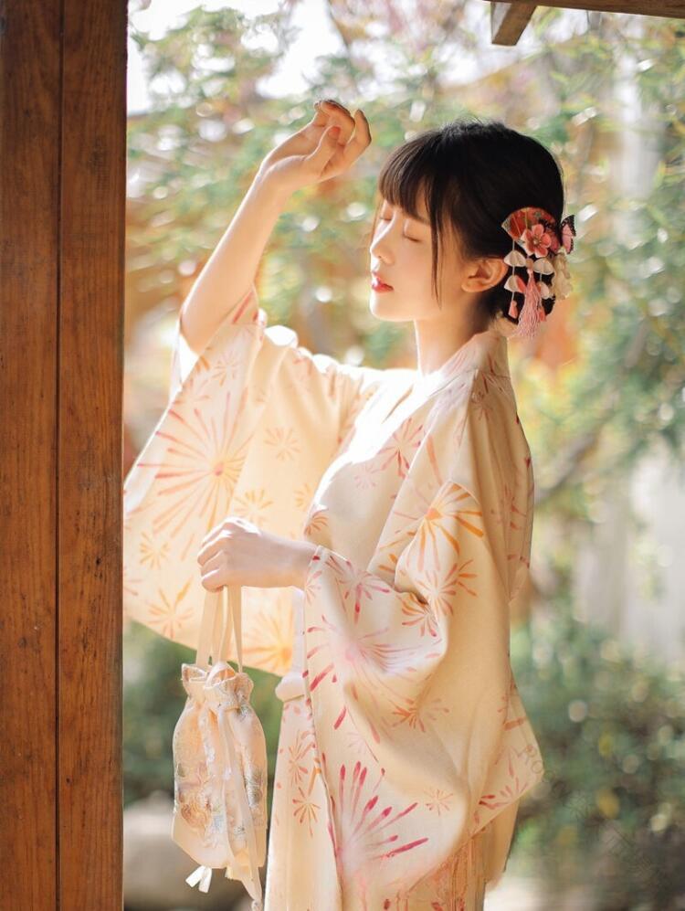 楽天市場】花火柄（浴衣セット｜和服）：レディースファッションの通販