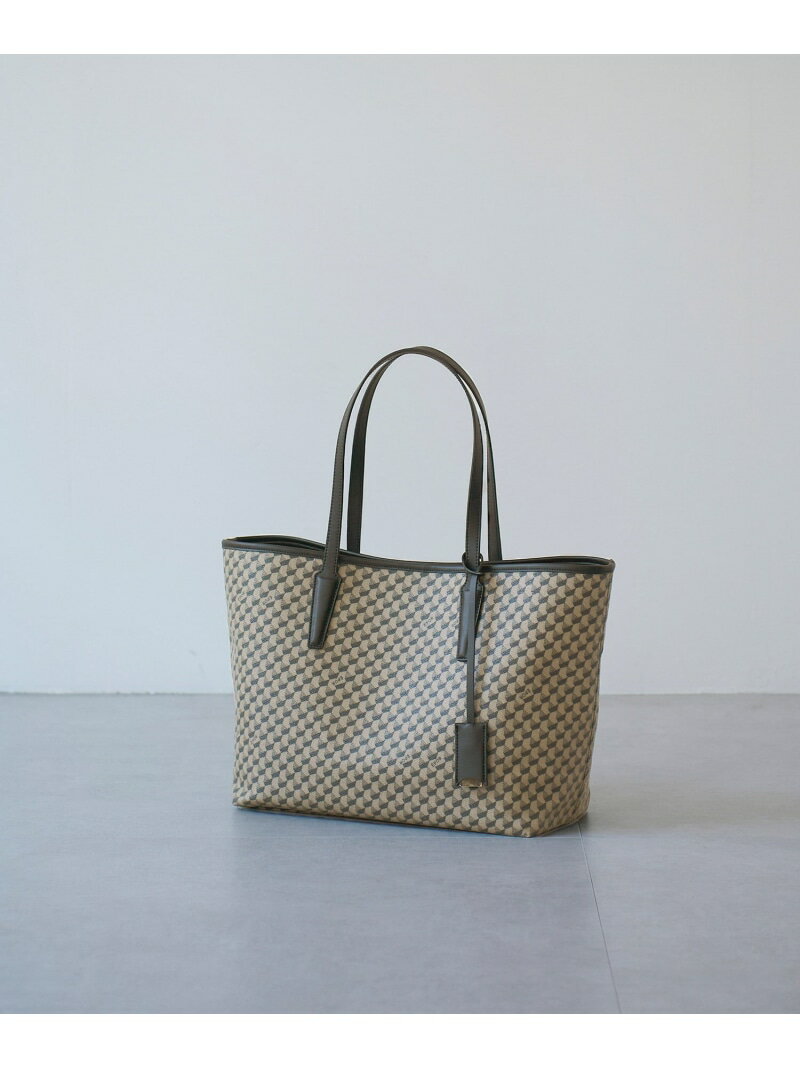 ロペ A4対応バッグ レディース 【SALE／30%OFF】【E'POR】【A4対応】MONOGRAM BAG Large ROPE' ロペ バッグ トートバッグ ブラック グレー ベージュ【RBA_E】【送料無料】[Rakuten Fashion]