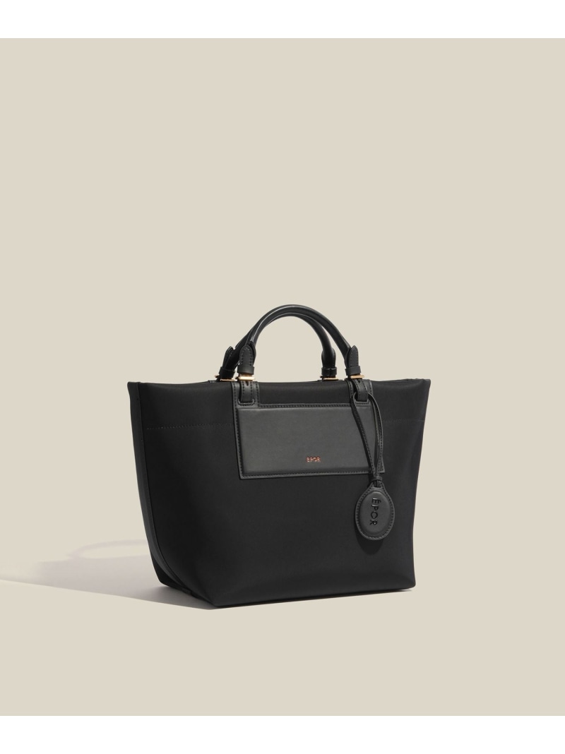 【E'POR】BOAT BAG Medium/撥水・軽量・26SS新色 ROPE' ロペ バッグ トートバッグ ベージュ ブラック【先行予約】*【送料無料】[Rakuten Fashion]