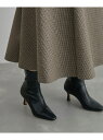 【雑誌掲載】【WEB限定カラーあり】スクエアトゥストレッチショートブーツ ROPE' ロペ シューズ・靴 ブーツ ブラック ホワイト ブラウン【送料無料】[Rakuten Fashion]