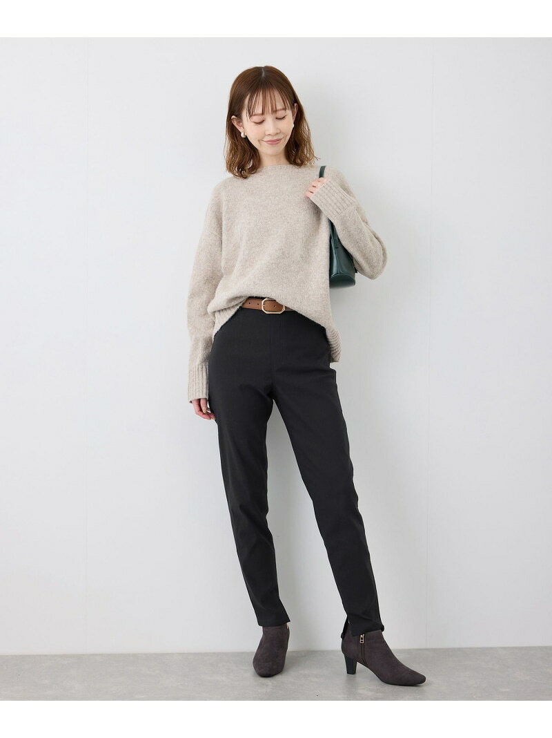 【SALE／60%OFF】ストレッチスキニーパンツ ROPE' PICNIC ロペピクニック パンツ その他のパンツ グレー ブラック【RBA_E】[Rakuten Fashion] ropepicnic-10023909 ROPE PICNIC/ロペピクニック サンプル画像3
