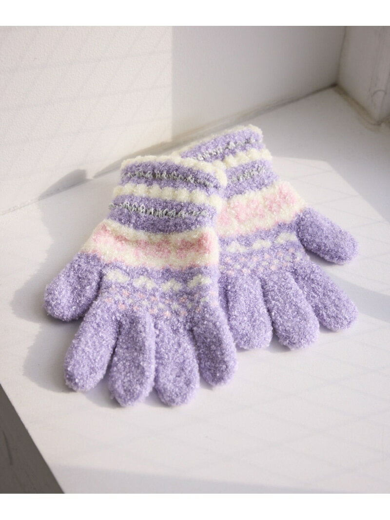 【KIDS/キッズ】マシュマロリボン手袋 ROPE' PICNIC KIDS ロペピクニック ファッション雑貨 手袋 パー..