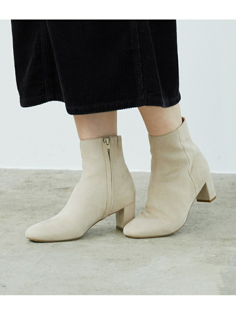 【SALE／30%OFF】ミドル丈ストレートヒールブーツ ROPE' PICNIC PASSAGE ロペピクニック シューズ・靴 ブーツ ベージュ ブラック ブラウン【RBA_E】【送料無料】[Rakuten Fashion]のサムネイル