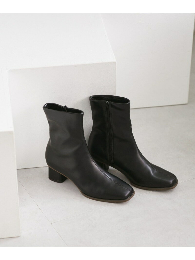 【SALE／50%OFF】ラインリフトベーシックブーツ ROPE' PICNIC PASSAGE ロペピクニック シューズ・靴 ブーツ ブラック【RBA_E】[Rakuten Fashion] ropepicnic-10024790 ROPE PICNIC/ロペピクニック サンプル画像3