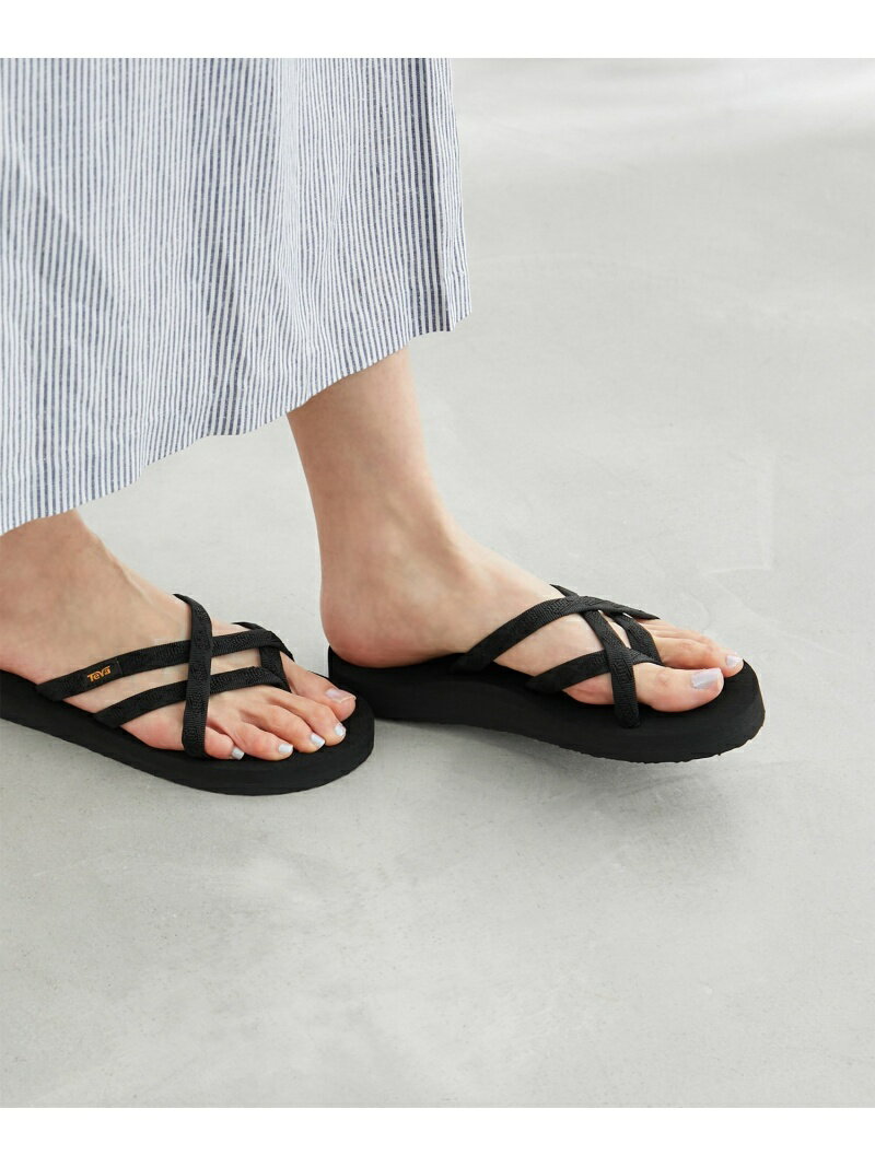 ロぺピクニック サンダル レディース 【Teva/テバ】OLOWAHU ROPE' PICNIC PASSAGE ロペピクニック シューズ・靴 サンダル ブラック ブラウン【送料無料】[Rakuten Fashion]