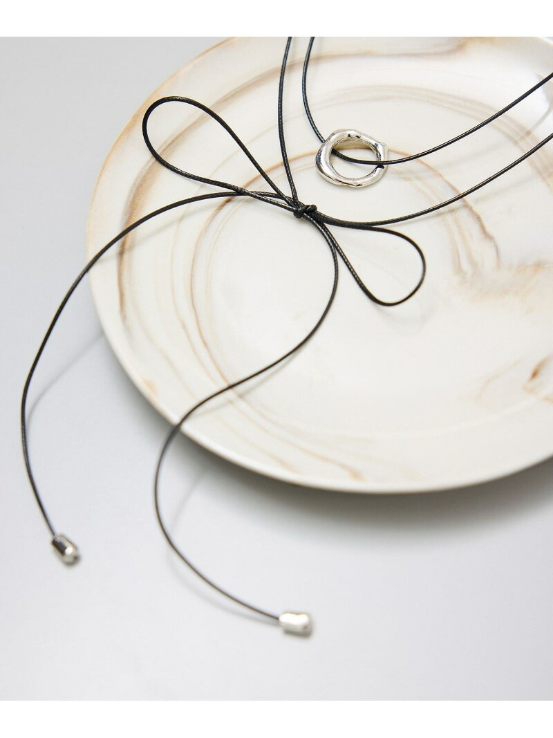 【SALE／40%OFF】マルチWAYサークルトップコードネックレス ROPE' PICNIC PASSAGE ロペピクニック アクセサリー・腕時計 ネックレス シルバー ゴールド【RBA_E】[Rakuten Fashion] ropepicnic-10024661 ROPE PICNIC/ロペピクニック サンプル画像3