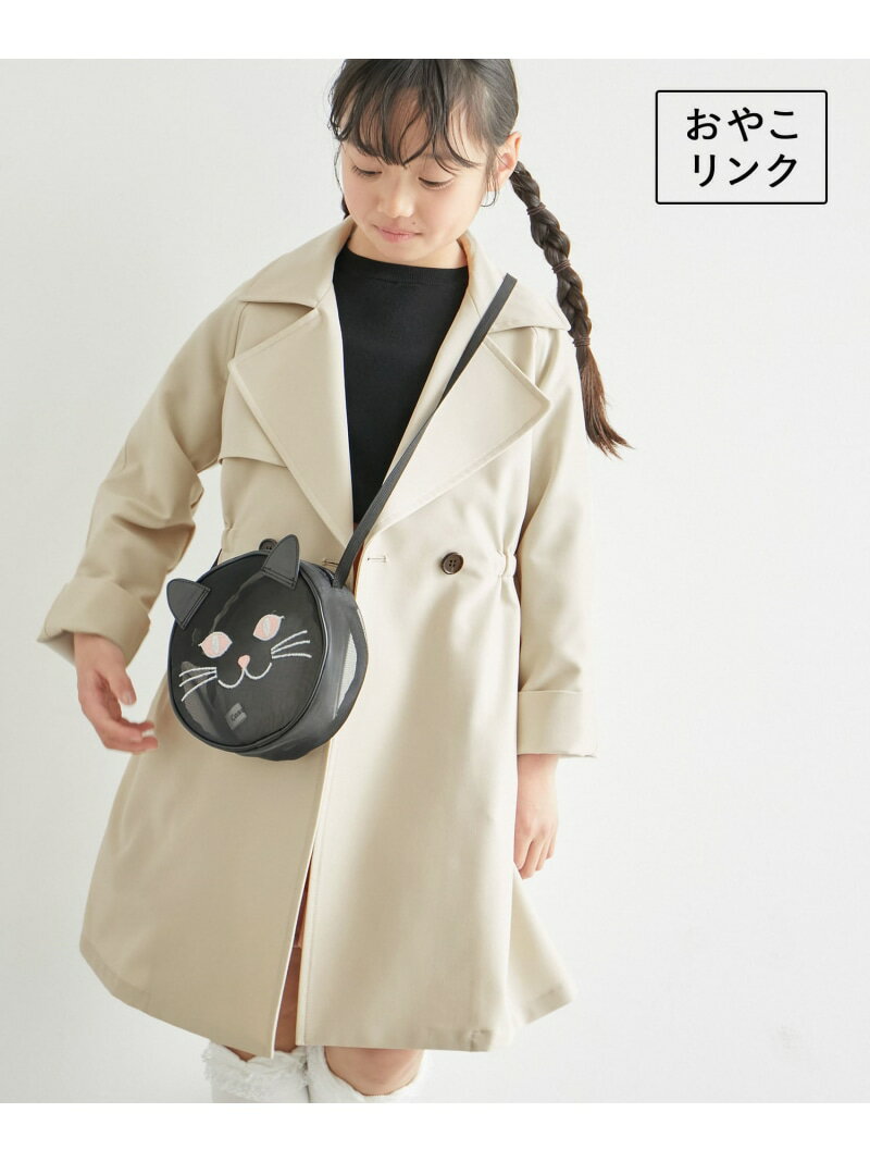 【SALE/30%OFF】【KIDS】トレンチコート/リンクコーデ ROPE' PICNIC KIDS ロペピクニック ジャケット・アウター トレンチコート ベ...