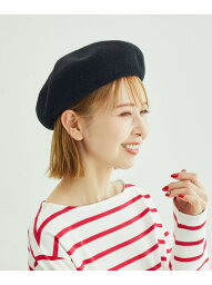 ロペピクニック ベレー帽 レディース サーモベレー帽 ROPE' PICNIC PASSAGE ロペピクニック 帽子 ハンチング・ベレー帽 ブラック ホワイト ブルー[Rakuten Fashion]