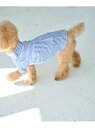 【SALE/20%OFF】【DOG】刺繍ロゴ入りストライプシャツ ROPE' PICNIC PASSAGE ロペピクニック ペット用品 ペットウェア・ペット服 ...