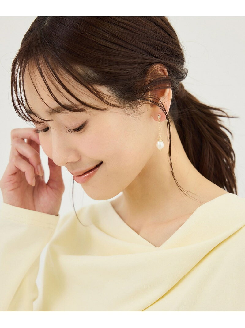 チェーン/パールノンホールピアス ROPE' PICNIC PASSAGE ロペピクニック アクセサリー・腕時計 ピアス ゴールド シルバー[Rakuten Fashion] ropepicnic-10025179 ROPE PICNIC/ロペピクニック サンプル画像3