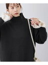【SALE/50%OFF】【シリーズ累計23万枚突破】サイドスリットニットプルオーバー/リンクコーデ ROPE' PICNIC ロペピクニック トップス ニット...