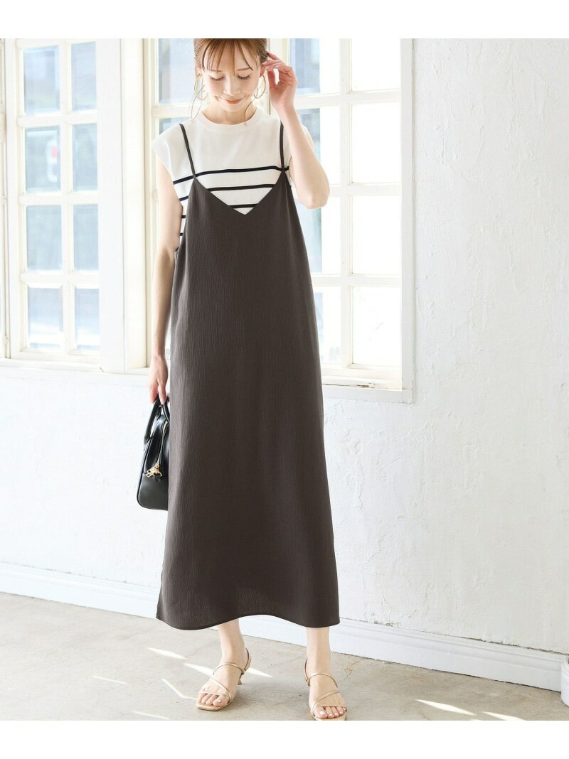 【SALE／20%OFF】プチローズアソートキャミワンピース ROPE' PICNIC ロペピクニック ワンピース・ドレ..