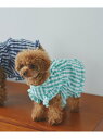 【SALE／30%OFF】【DOG】ギンガムチェックワンピース ROPE' PICNIC PASSAGE ロペピクニック ペット用品 ペットウェア・ペット服 グリーン ネイビー パープル【RBA_E】[Rakuten Fashion]