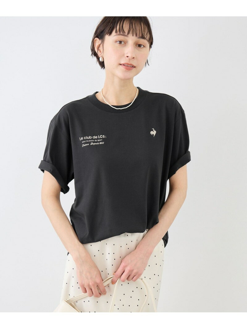 【SALE／30%OFF】【le coq sportif/ルコックスポルティフ】バックプリント半袖Tシ...