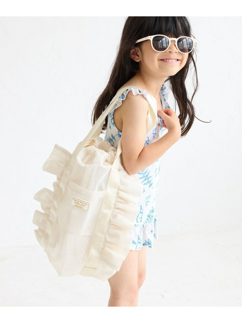 【KIDS/キッズ】カラフルメッシュバッグ ROPE' PICNIC KIDS ロペピクニック バッグ トートバッグ ベー..