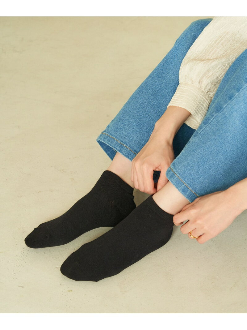 【SALE／30%OFF】スニーカーショートクルーソックス ROPE' PICNIC PASSAGE ロペピクニック 靴下・レッ..