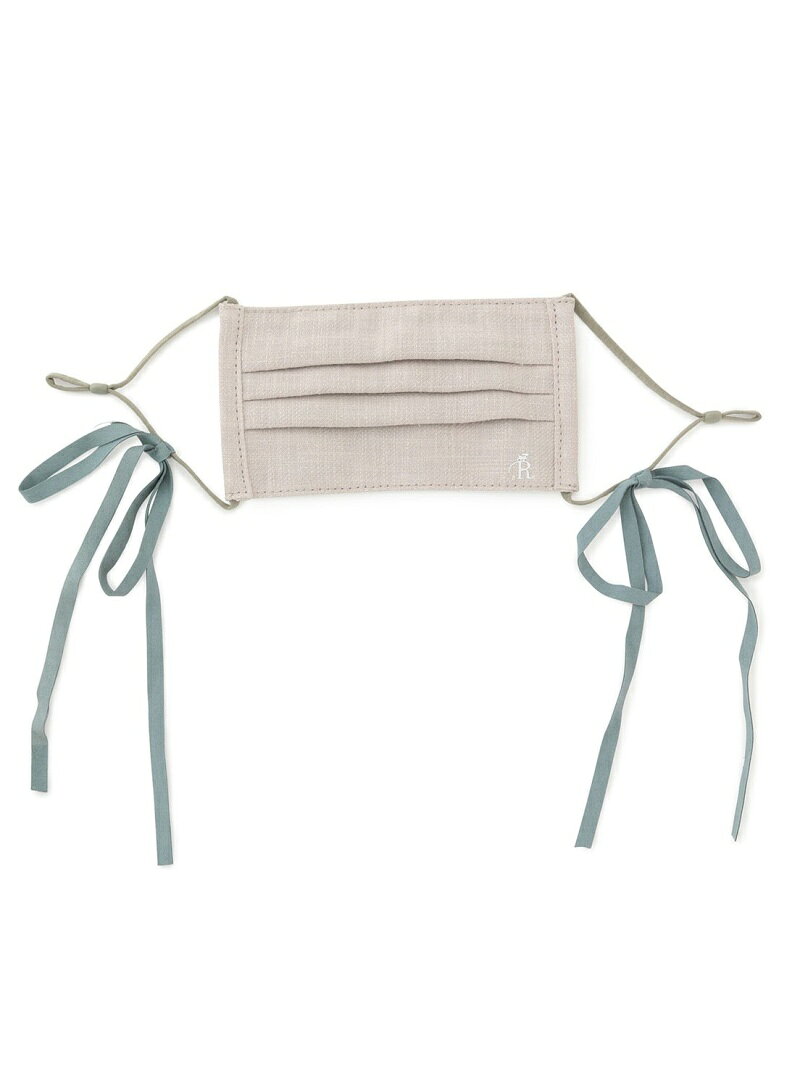 【SALE／50%OFF】ゴムアジャスター付ゆれるリボンマスク ROPE' PICNIC PASSAGE ロペピクニック インテリア・生活雑貨 その他のインテリア・生活雑貨 パープル ブルー【RBA_E】[Rakuten Fashion]のサムネイル