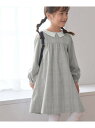 【SALE/20%OFF】【KIDS】セレモニーにも・セットアップ対応/ギャザーワンピース ROPE' PICNIC KIDS ロペピクニック ワンピース・ドレ...