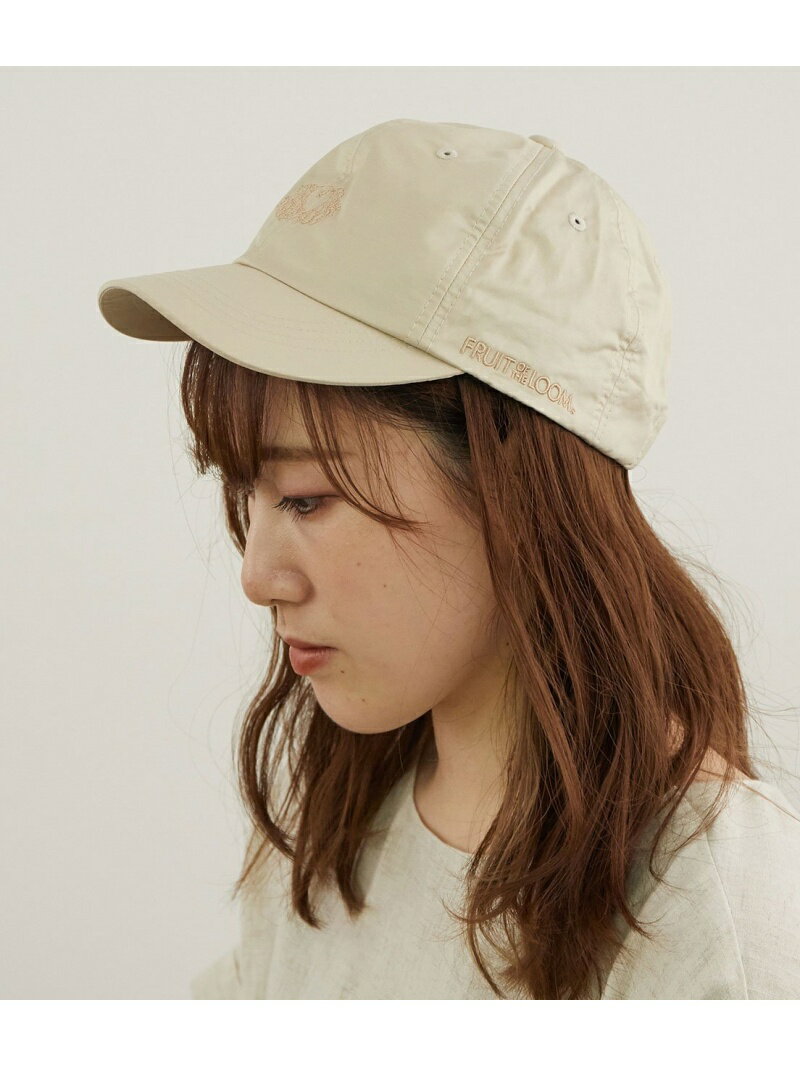 【SALE／48%OFF】【吸水速乾】【FRUIT OF THE LOOM/フルーツオブザルーム】ナイロンキャップ ROPE' PICNIC PASSAGE ロペピクニック 帽子 キャップ ベージュ ブラック イエロー【RBA_E】[Rakuten Fashion]のサムネイル