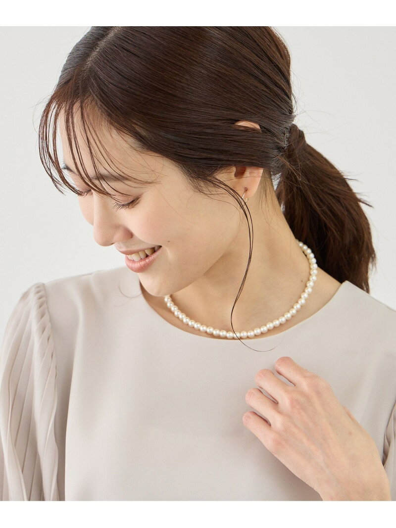 パールショートネックレス ROPE' PICNIC PASSAGE ロペピクニック アクセサリー・腕時計 ネックレス ゴールド[Rakuten Fashion] ropepicnic-10025136 ROPE PICNIC/ロペピクニック サンプル画像2