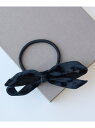 【SALE/25%OFF】ベロアリボンポニー ROPE' PICNIC PASSAGE ロペピクニック ヘアアクセサリー ヘアゴム ホワイト ブラック【RBA_...