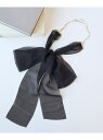【SALE/20%OFF】オーガンジーチュールリボンネックレス ROPE' PICNIC PASSAGE ロペピクニック アクセサリー・腕時計 ネックレス ブラ...