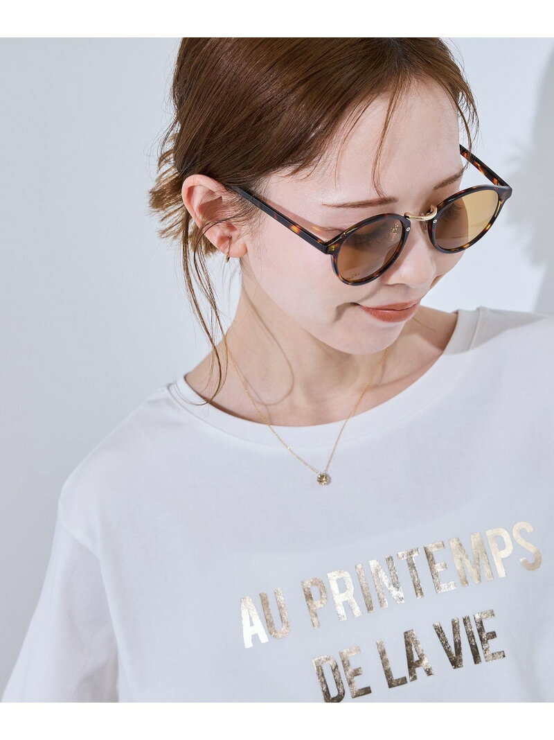 【SALE／50%OFF】ケース付きメタルブリッジカラーグラスアイウェア ROPE' PICNIC PASSAGE ロペピクニック ファッション雑貨 メガネ ブラウン ピンク【RBA_E】[Rakuten Fashion] ropepicnic-10024296 ROPE PICNIC/ロペピクニック サンプル画像2