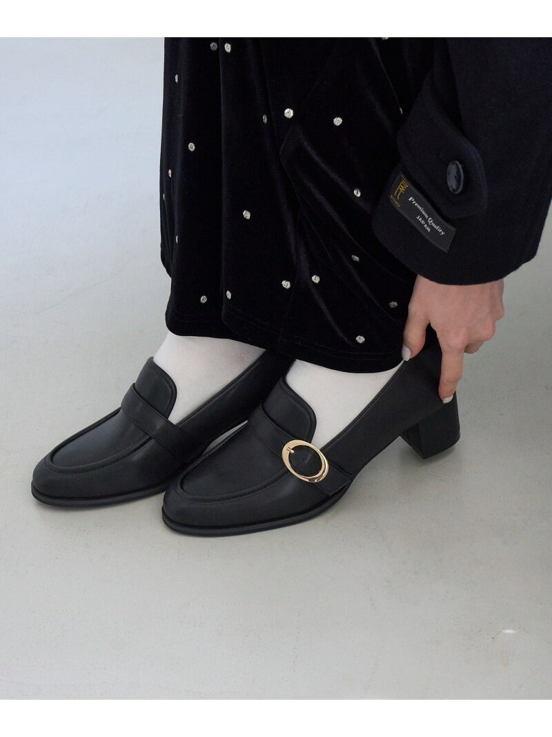 【SALE／5%OFF】ヒールアップローファー ROPE' PICNIC PASSAGE ロペピクニック シューズ・靴 ローファー ブラック【RBA_E】【先行予約】*【送料無料】[Rakuten Fashion] ropepicnic-10025800 ROPE PICNIC/ロペピクニック パッケージ画像