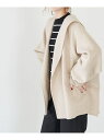 【SALE/60%OFF】セーラーカラーショートコート ROPE' PICNIC ロペピクニック ジャケット・アウター その他のジャケット・アウター ベージュ ...