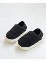 【SALE/55%OFF】【KIDS】ボアモックシューズ ROPE' PICNIC KIDS ロペピクニック シューズ・靴 スリッポン ベージュ ブラック【RB...
