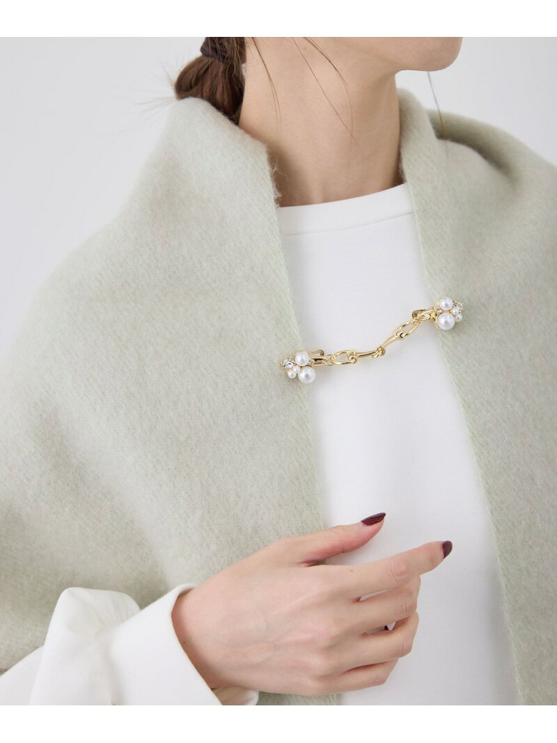 【SALE／20%OFF】デザインストールクリップ ROPE' PICNIC PASSAGE ロペピクニック アクセサリー・腕時計 ブローチ・コサージュ・バッジ ホワイト【RBA_E】[Rakuten Fashion] ropepicnic-10023756 ROPE PICNIC/ロペピクニック サンプル画像3