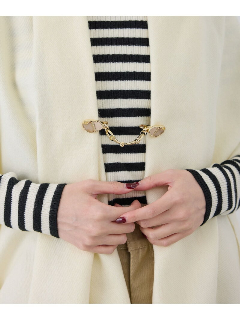 【SALE／20%OFF】デザインストールクリップ ROPE' PICNIC PASSAGE ロペピクニック アクセサリー・腕時計 ブローチ・コサージュ・バッジ ホワイト【RBA_E】[Rakuten Fashion] ropepicnic-10023756 ROPE PICNIC/ロペピクニック サンプル画像2