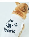 【Chocomoo*ROPE' PICNIC】【DOG】【接触冷感】ロゴTシャツ ROPE' PICNIC PASSAGE ロペピクニック ペット用品 ペットウ...