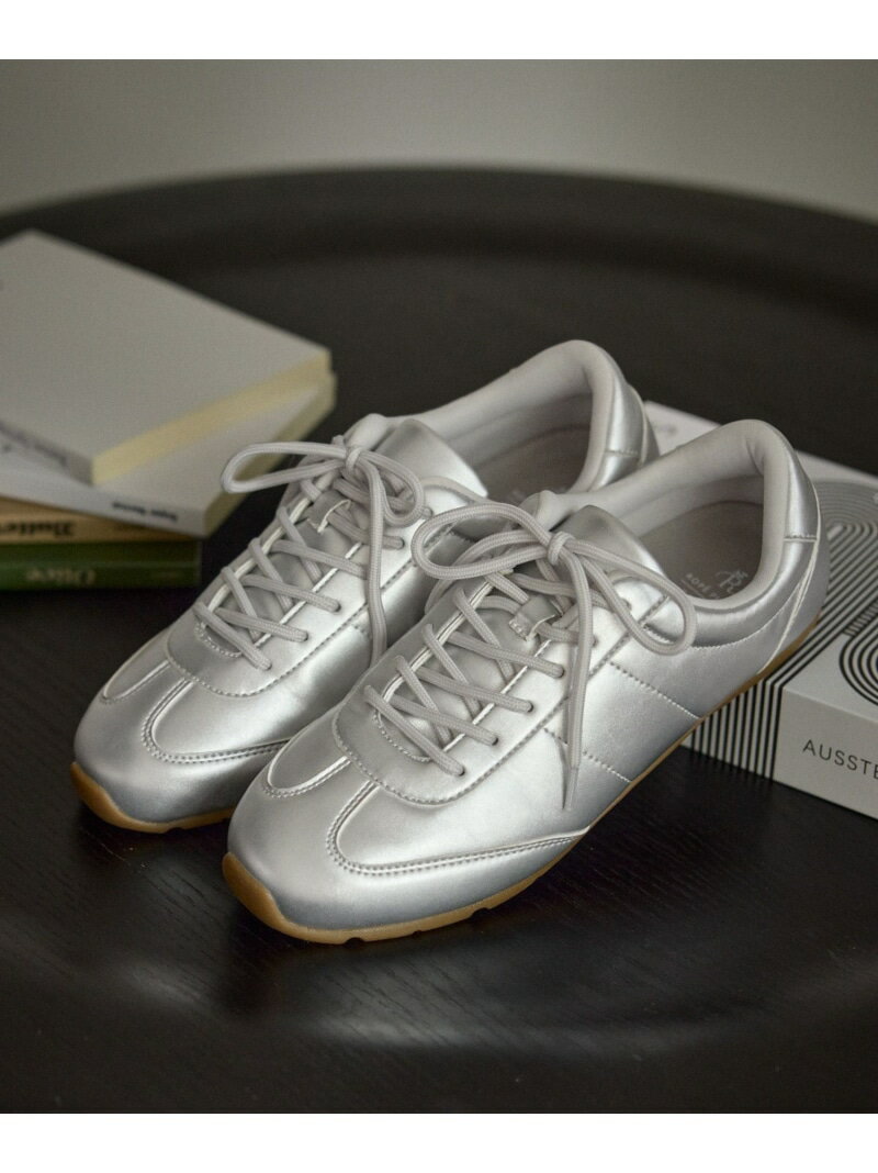 シルバー&スエードライクフラットスニーカー ROPE' PICNIC ...(4)